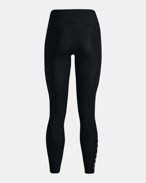 Women's HeatGear® No-Slip Waistband Full-Length Leggings, Black, pdpMainDesktop image number 5
